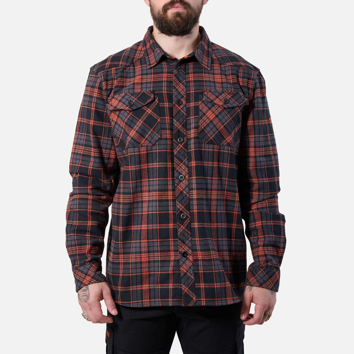 The Clark Heavyweight Flannel Shirt