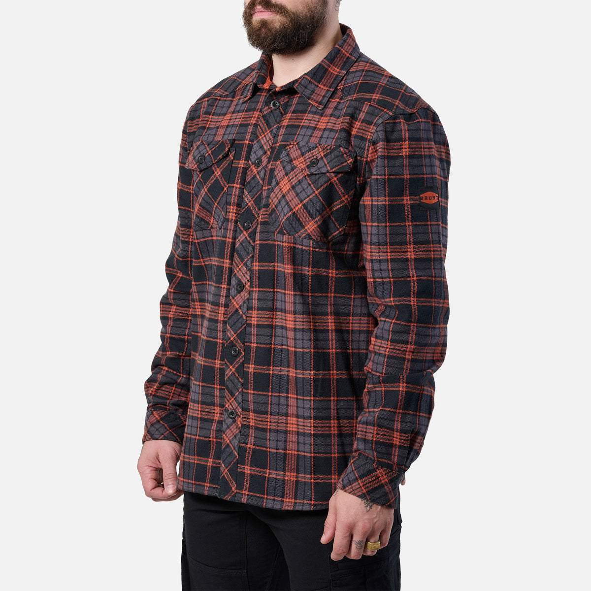 The Clark Heavyweight Flannel Shirt