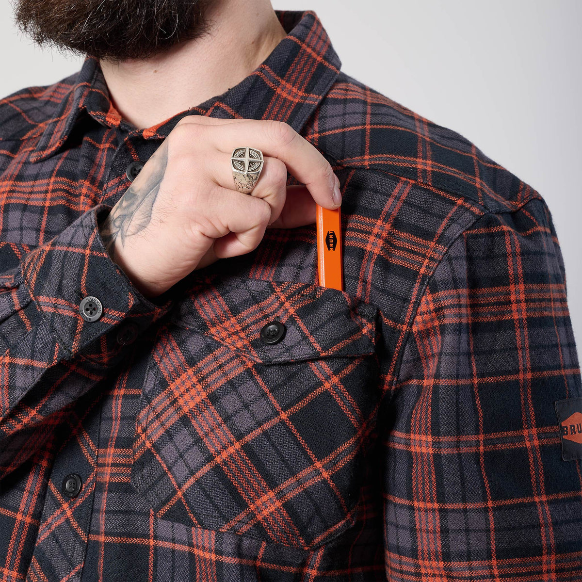The Clark Heavyweight Flannel Shirt
