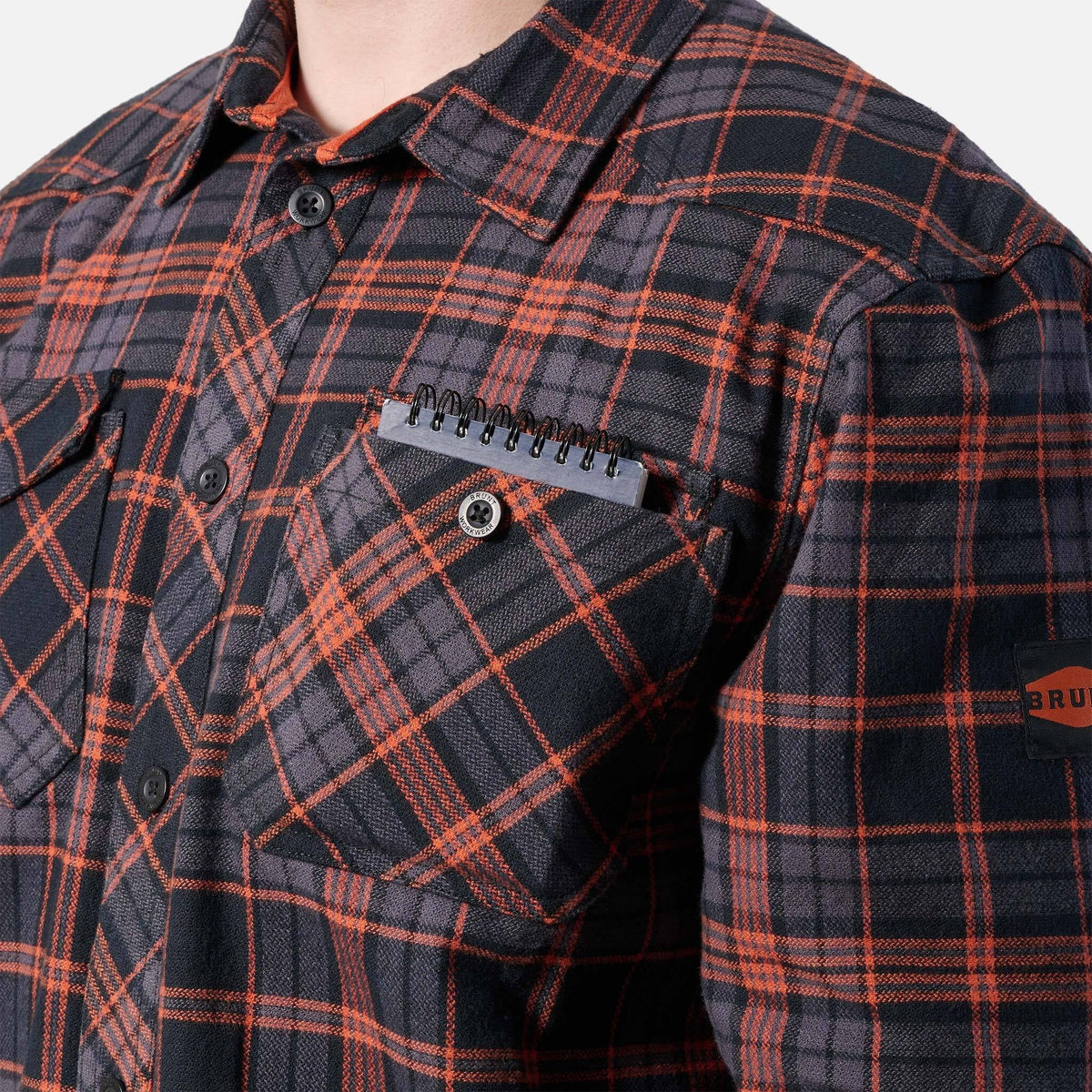 The Clark Heavyweight Flannel Shirt