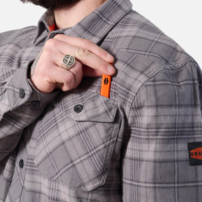 The Clark Heavyweight Flannel Shirt