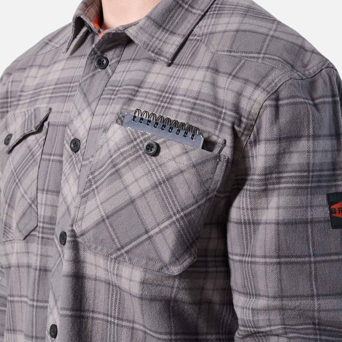 The Clark Heavyweight Flannel Shirt