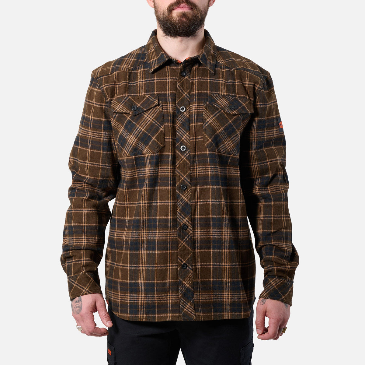 The Clark Heavyweight Flannel Shirt