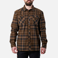 Dark Brown Plaid