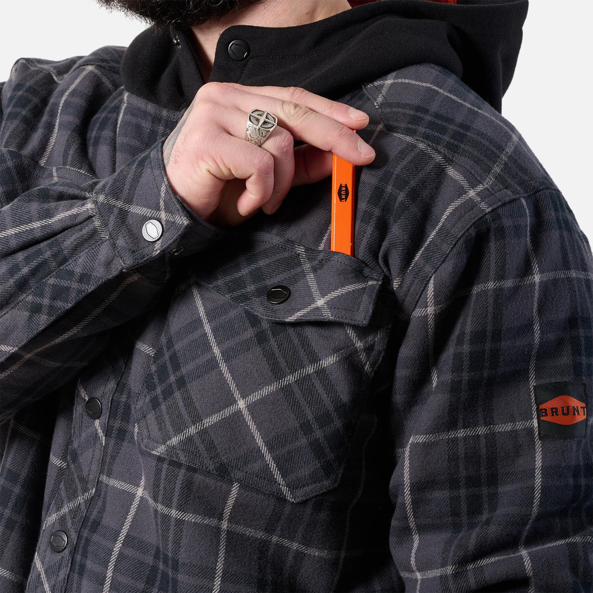 The Clark Heavyweight Flannel Jacket