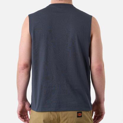 The Martin Sleeveless Pocket Tee