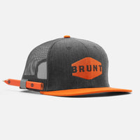 Grey Heather And Orange