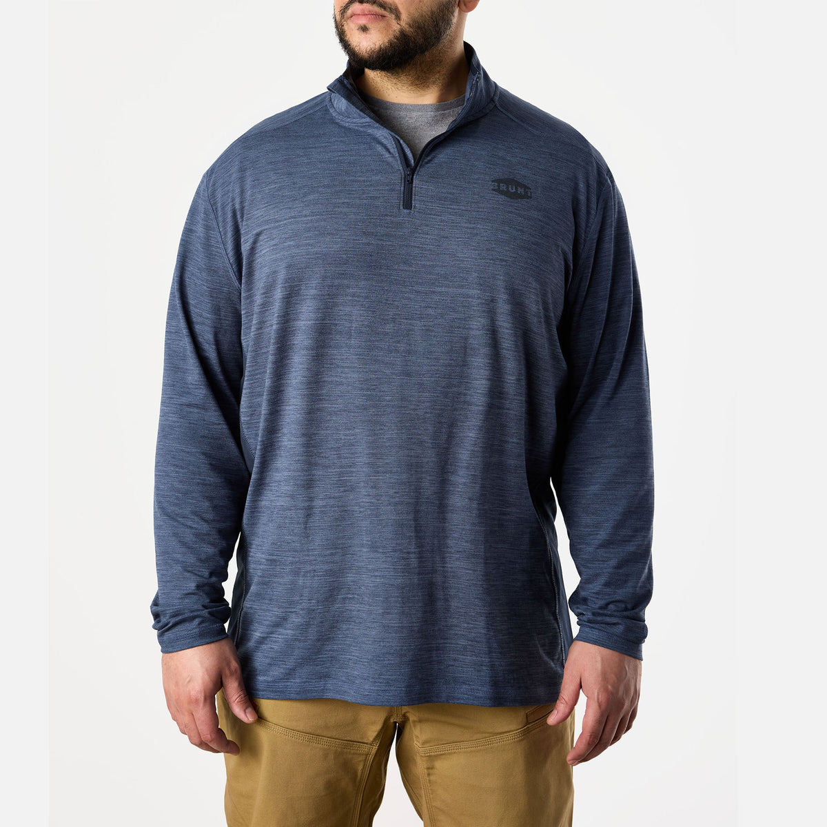 The McKenna 1/4 Zip Long Sleeve Tech Shirt