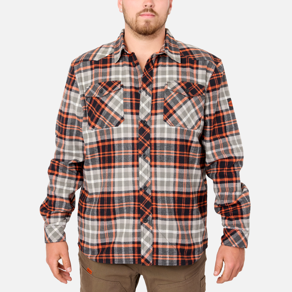 The Clark Heavyweight Flannel Shirt