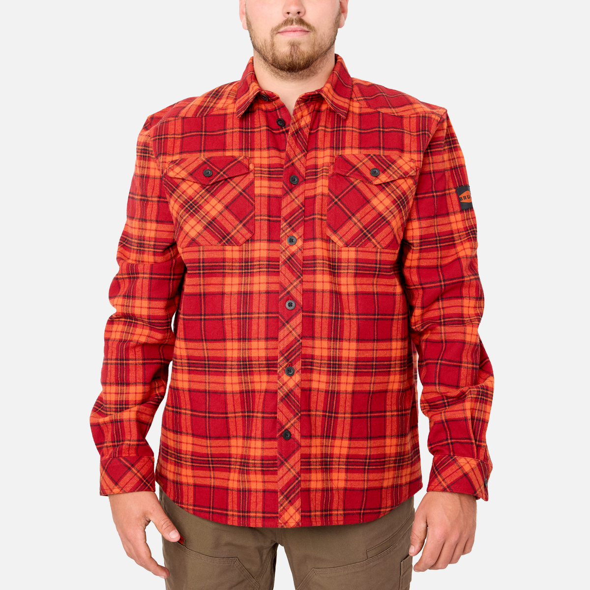 The Clark Heavyweight Flannel Shirt