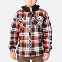 Black Orange Plaid