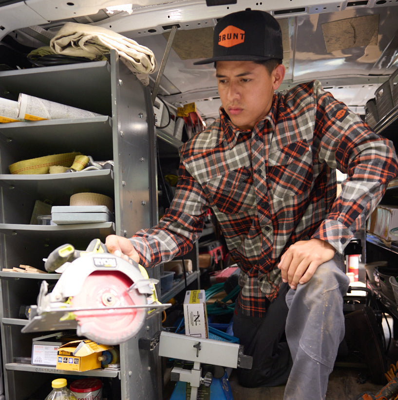The Clark Heavyweight Flannel Shirt